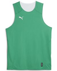 PUMA - Hoops Team Reverse Practice Performance Basketball Jersey - Lyst