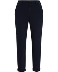 BOSS - Tashani Slim Fit Trousers - Lyst