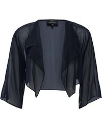 Gina Bacconi - Vivian Chiffon 3/4 Sleeve Waterfall Jacket - Lyst