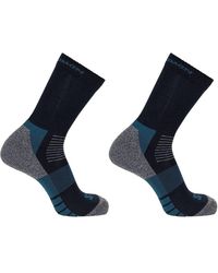 Salomon - Merino Crew 2 Pack Walking Socks - Lyst