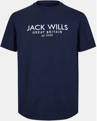 Jack Wills - Carnaby Logo T-Shirt - Lyst