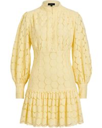 Bardot - Remy Spot Mini Shirt Dress - Lyst
