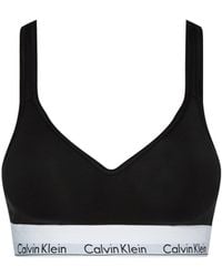 Calvin Klein - Modern Cotton Bralette Lightly Lined - Lyst