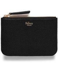 Mulberry - Zip Coin Pouch - Lyst