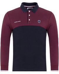 Eden Park - Light Colourblock Polo Shirt - Lyst