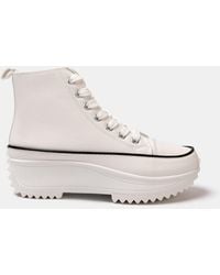 Firetrap - Platform Hi Top Ladies Trainers - Lyst