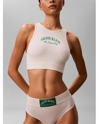 Calvin Klein - Non Wired Scoop Bralette - Lyst
