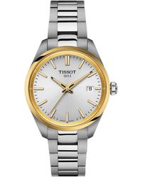 Tissot - Stainless Steel Analogue Quartz Watch - Lyst