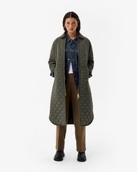 HUNTER - Fionn Lng Quilted Jacket - Lyst