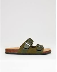 Threadbare - Atticus Flat Sandal - Lyst