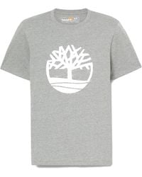 Timberland - Northwood Tree Logo Cotton Short-Sleeve T-Shirt - Lyst