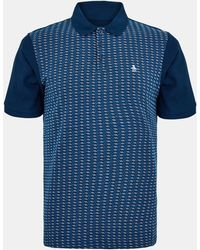 Original Penguin - Jacquard Short Sleeve Polo Shirt - Lyst
