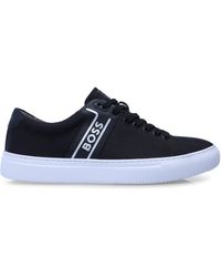 BOSS - Enlight Tenn Classic Low-Top Trainers - Lyst
