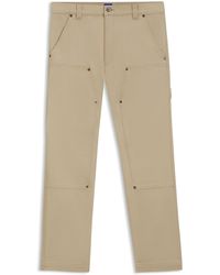 HUGO - Wide Leg Trousers - Lyst