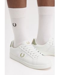 Fred Perry - Leather Low-Top Trainers - Lyst