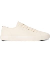 BOSS - Low Profile Sporty Trainers With Rubber Soles - Lyst