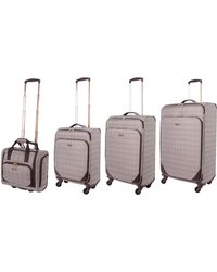 London Fog - Camberley Soft Shell Suitcase Luggage With Wheels - Lyst