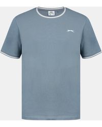 Slazenger 1881 - Tipped T-Shirt - Lyst