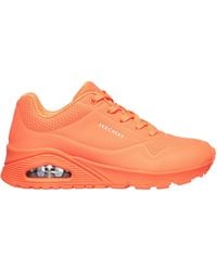 Skechers - Durabuck Lace Up Classic Low-Top Trainers - Lyst