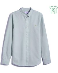 Farah - Oxford Long Sleeve Shirt - Lyst