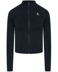 Gym King - Full Zip Funnel Long Sleeve Slim Fit Performance Training Jacket - Lyst