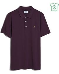 Farah - Short Sleeve Polo Shirt - Lyst