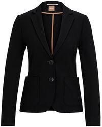 BOSS - Single-breasted Blazer - Lyst