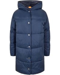 BOSS - Polly Short Puffer Jacket - Lyst