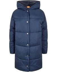 BOSS - Polly Short Puffer Jacket - Lyst