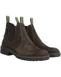 Barbour - Embleton Chukka Waterproof Leather Chelsea Boots - Lyst