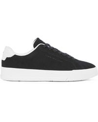 Tommy Hilfiger - Court Leather Low Top Trainers - Lyst