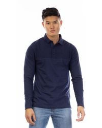 Peter Werth - W Chessum Long Sleeve Polo Shirt - Lyst