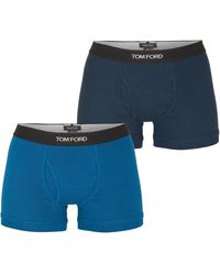 Tom Ford - Plain Cotton Boxer Briefs, 2-Pack - Lyst