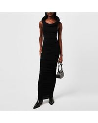 Off-White c/o Virgil Abloh - Vi Tube Viscose Sleeveless Maxi Dress - Lyst