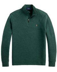 Polo Ralph Lauren - Estate Fleece Quarter Zip Sweater - Lyst