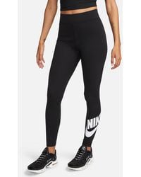Nike - Sportswear Classics High-Waisted Graphic Leggings - Lyst