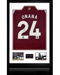 The Fan Cave - Amadou Onana Signed Aston Villa Shirt Premium - Lyst