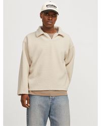 Jack & Jones - Teddy Crew Neck Jumper - Lyst