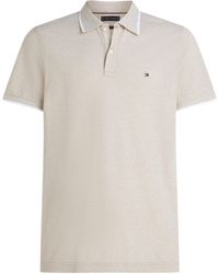 Tommy Hilfiger - Linen Pique Short Sleeve Polo Shirt - Lyst