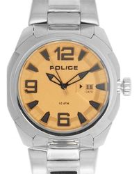 Police 15244 Stainless Steel Watch in Metallic for Men Lyst UK