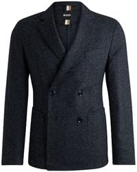 BOSS - C Hanry Double Breasted Formal Jacket - Lyst