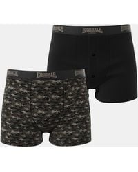 Lonsdale London - 2 Pack Boxer Shorts - Lyst