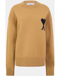 Ami Paris - De Coeur Jumper - Lyst