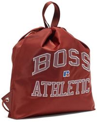 BOSS - Drawstring Backpack - Lyst