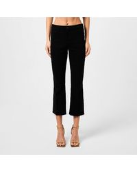 L'Agence - Kendra Cropped Flare Jeans - Lyst