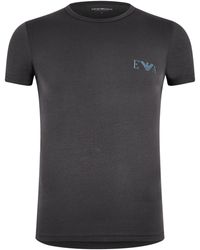 Emporio Armani - Chest Logo T Shirt - Lyst