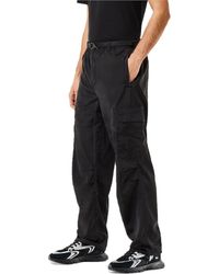 Lacoste - Open Cuff Woven Relaxed Fit Joggers - Lyst