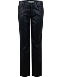 GOOD AMERICAN - Better Than Leather Low-Rise Bootcut Trousers - Lyst