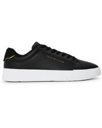 Tommy Hilfiger - Court Leather Low Top Trainers - Lyst