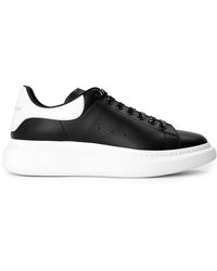 McQueen - Oversized Leather Trainers - Lyst